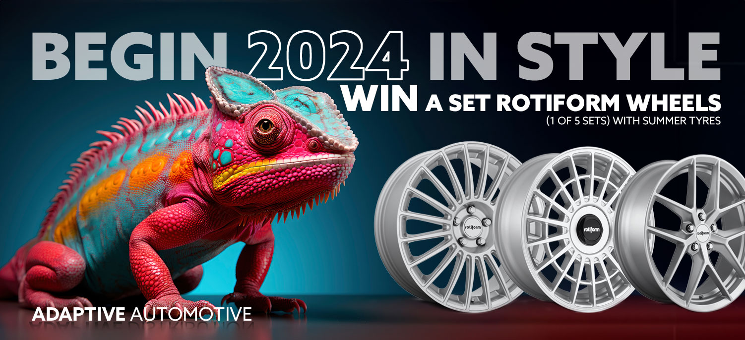 Begin 2024 in style - Win a Set Rotiform Wheels